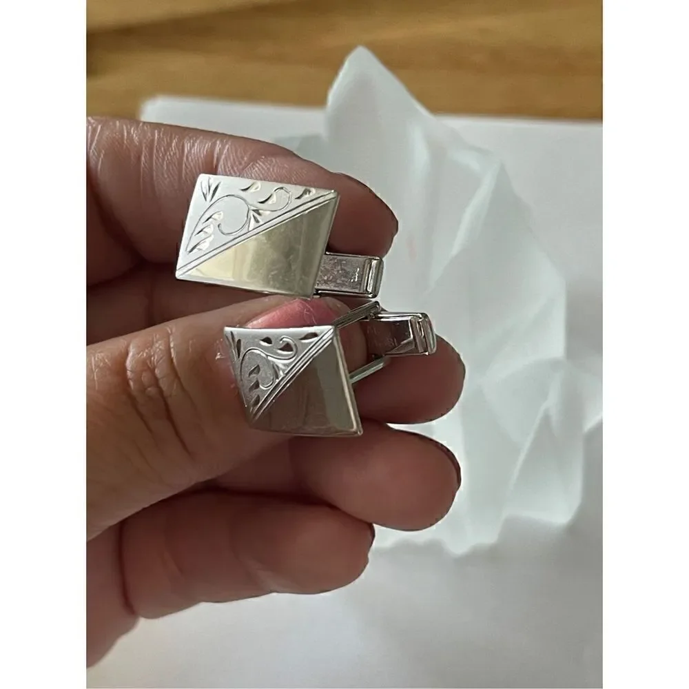 Vintage sterling cufflinks